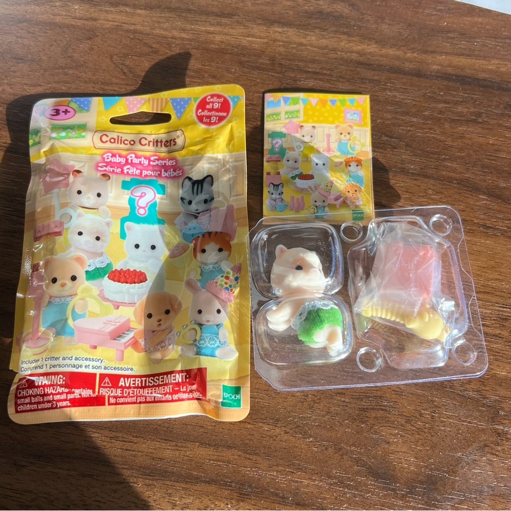 Calico Critters Baby Party Series Set